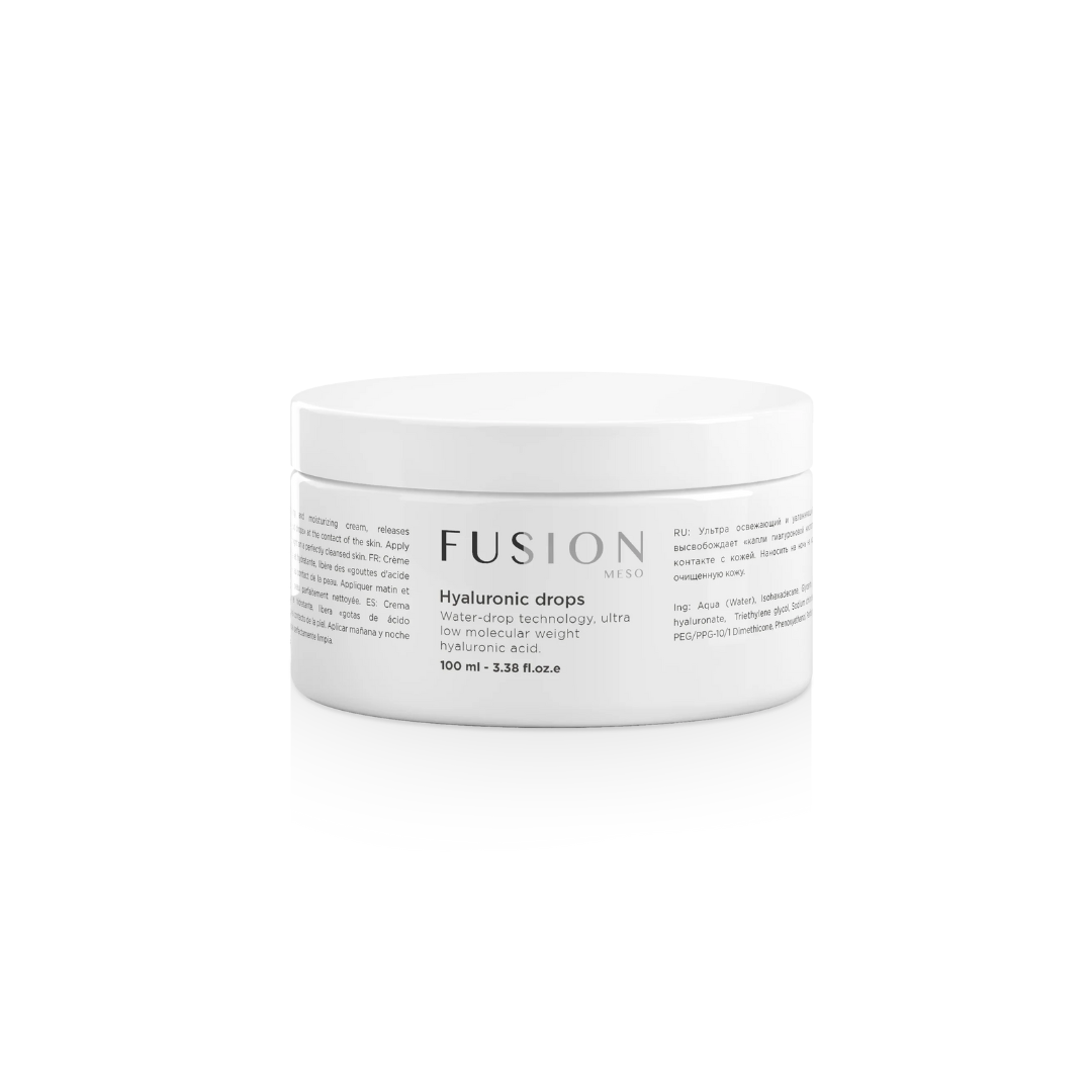 Drėkinantis kremas HYALURONIC DROPS | Fusion Mesotherapy | MISIJA ODA