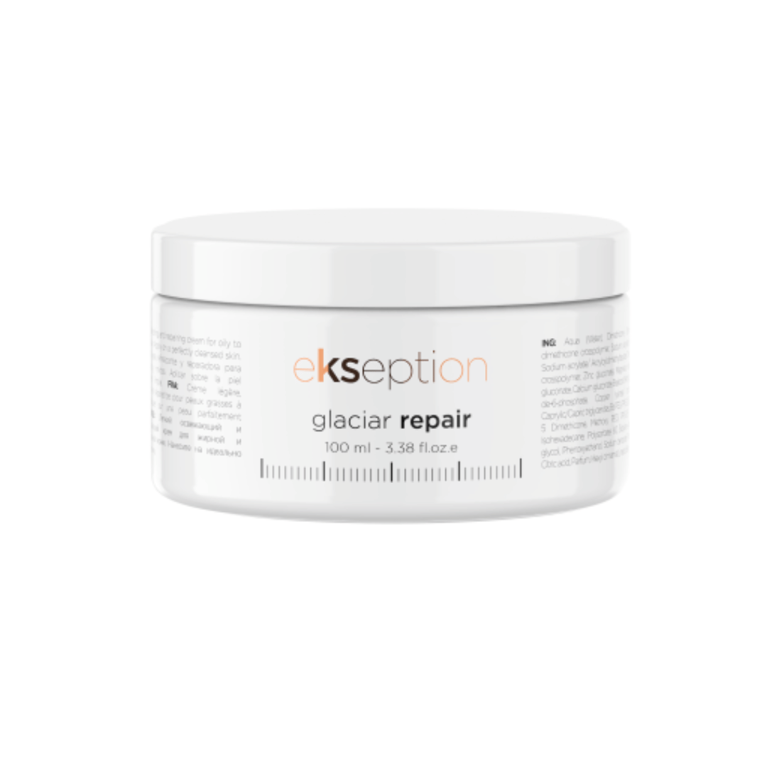 Lengvas regeneruojamasis kremas GLACIAR REPAIR | Ekseption | MISIJA ODA