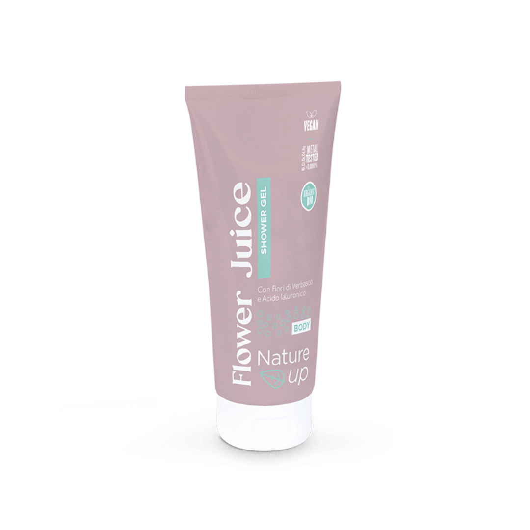 Drėkinamasis dušo gelis Flower Juice | NATURYS | MISIJA ODA