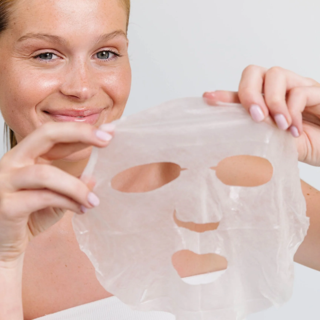 Drėkinančios lakštinės veido kaukės su hialurono rūgštimi HYDRA SHEET MASK