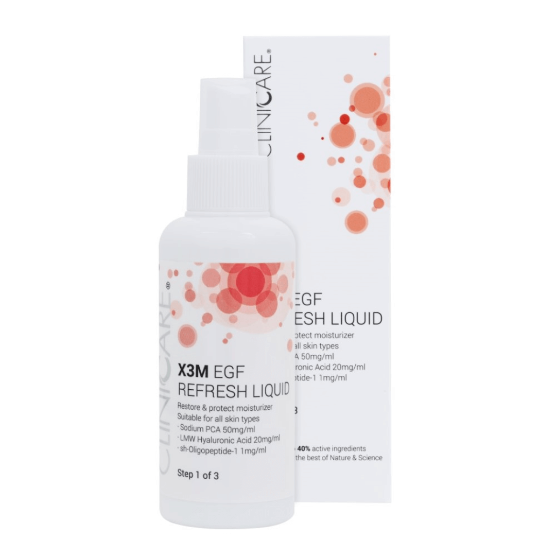 X3M EGF gaivinamasis drėkinamasis losjonas | Clinicare | MISIJA ODA