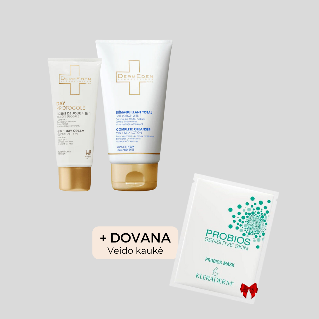Dermeden rinkinys sausai odai + DOVANA | misija oda