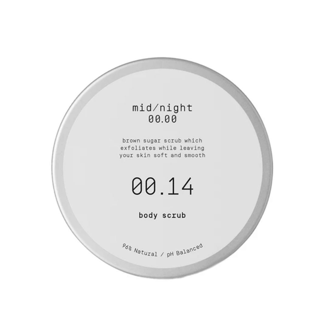 Natūralus kūno šveitiklis su cukrumi Body Scrub 00.14 | MID/NIGHT 00.00 | MISIJA ODA