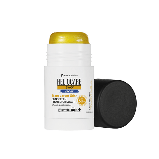 SPF pieštukas reaplikavimui Sport Transparent SPF Stick SPF50+ | Heliocare | misija oda