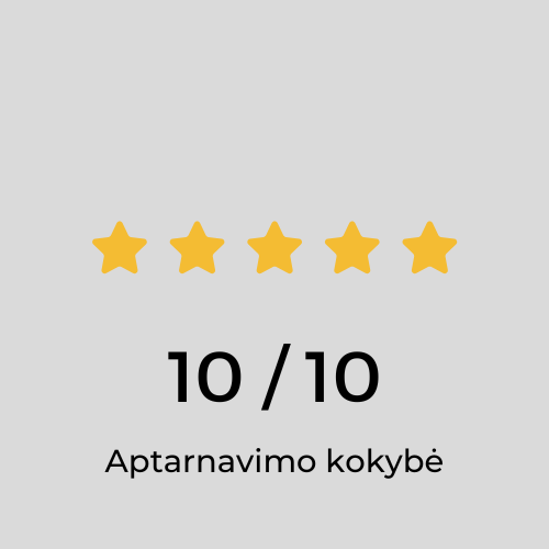Aukšta aptarnavimo kokybė - Misija Oda