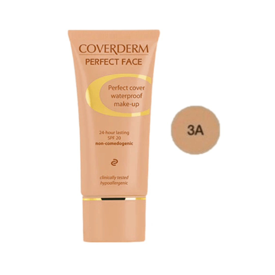 Coverderm Perfect Face veido makiažo pagrindas – maskuoklis | COVERDERM | MISIJA ODA