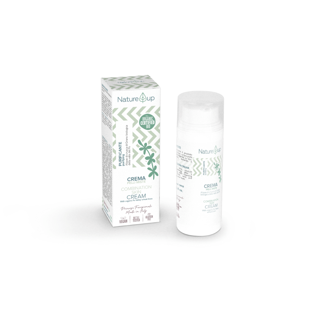 Drėkinamasis veido kremas mišriai odai COMBINATION SKIN CREAM | NATURYS | MISIJA ODA