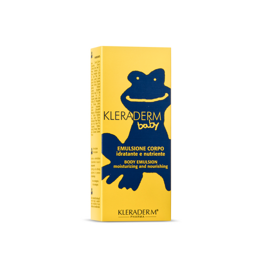 Drėkinamoji kūdikių kūno emulsija BABY BODY EMULSION | Kleraderm Pharma | MISIJA ODA