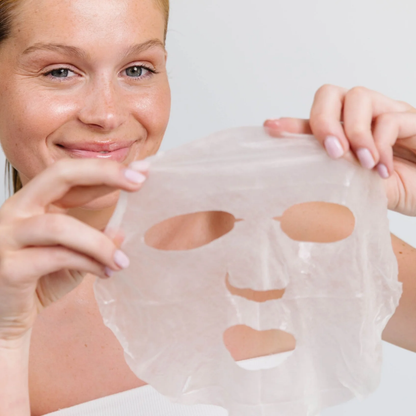 Drėkinančios lakštinės veido kaukės su hialurono rūgštimi HYDRA SHEET MASK