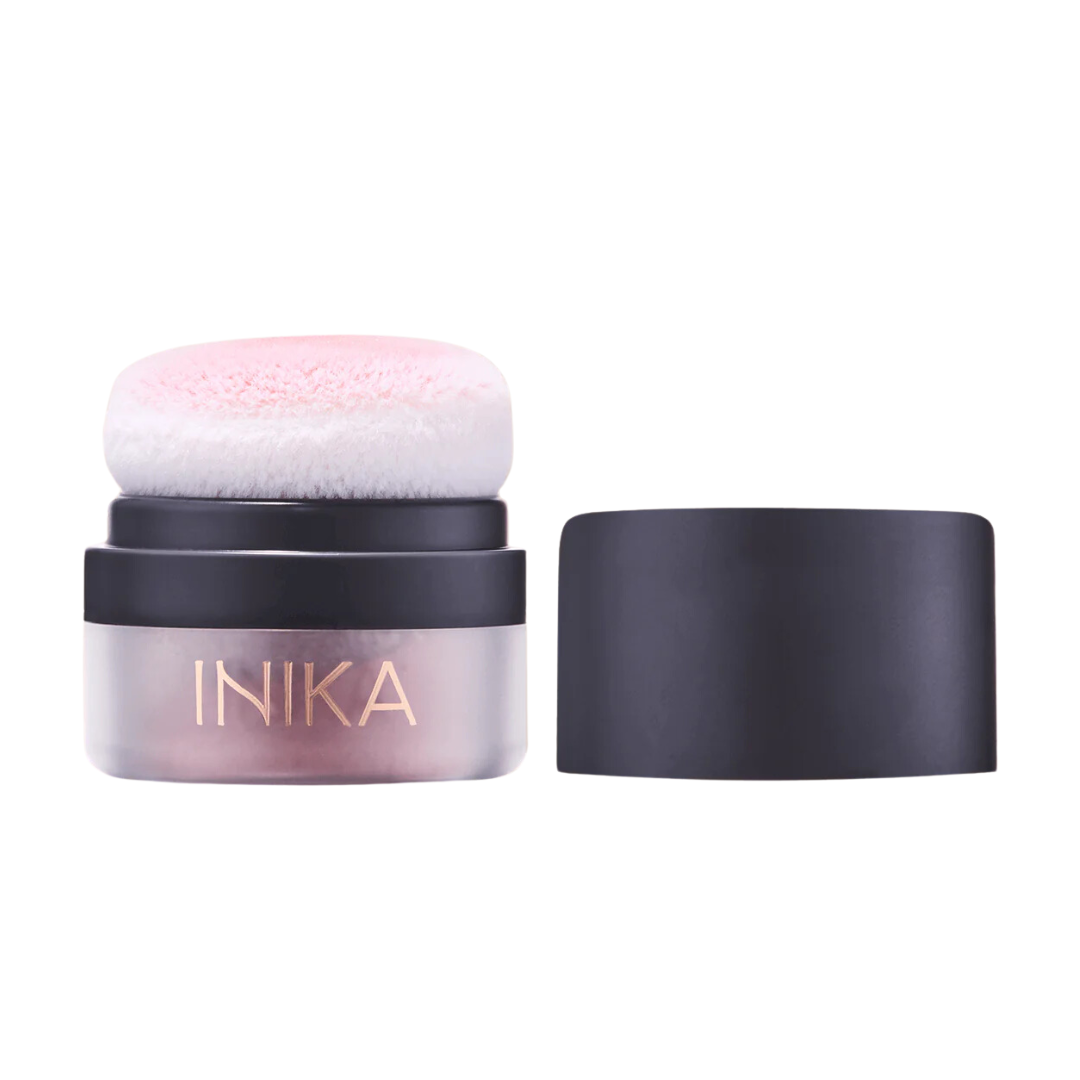 INIKA mineraliniai skaistalai su pagalvėle - Rosy Glow, 3g | INIKA | MISIJA ODA
