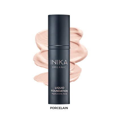  INIKA sertifikuotas organiškas skystas makiažo pagrindas - Porcelain, 30ml | INIKA | MISIJA ODA