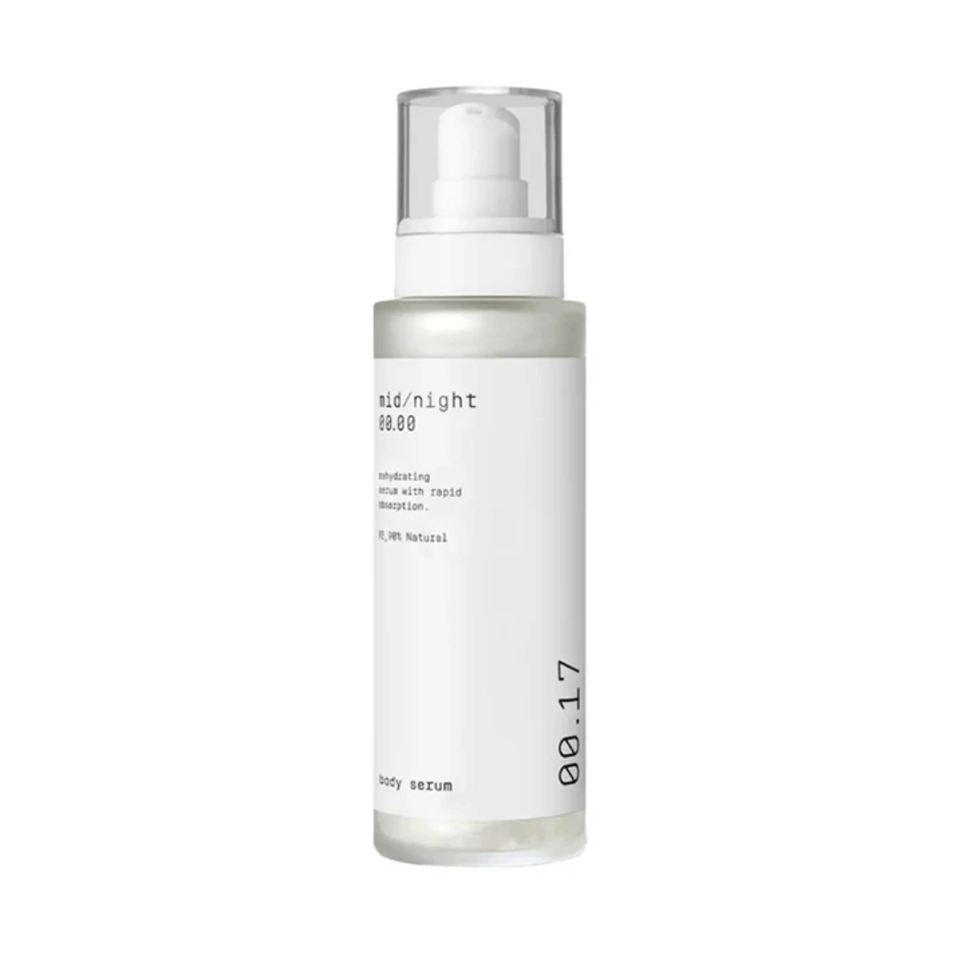 Intensyviai drėkinantis kūno serumas Body Serum 00.17 | MID/NIGHT 00.00 | MISIJA ODA