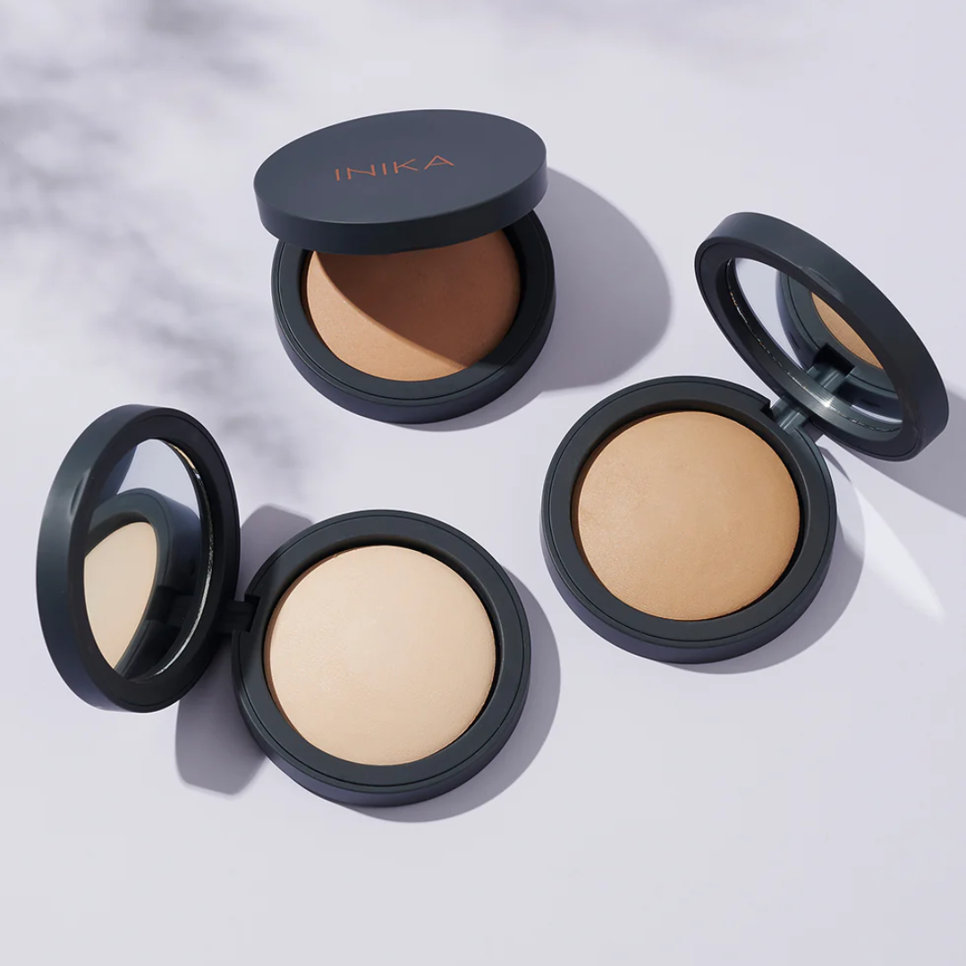 Kompaktinė mineralinė pudra BAKED MINERAL FOUNDATION | Inika Organic | MISIJA ODA