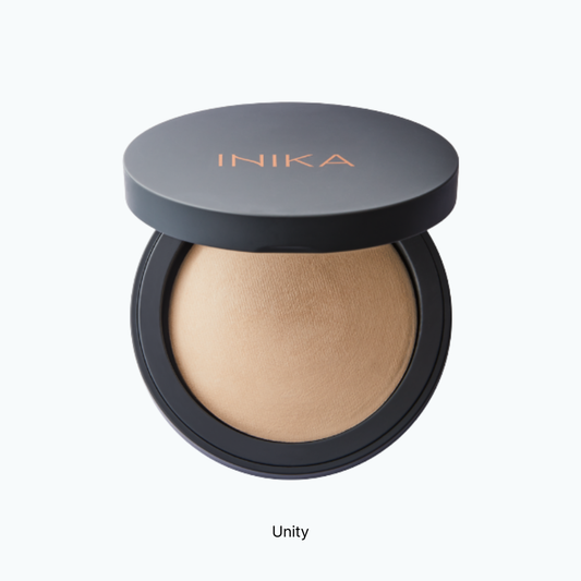 Kompaktinė mineralinė pudra BAKED MINERAL FOUNDATION Unity | Inika Organic | MISIJA ODA