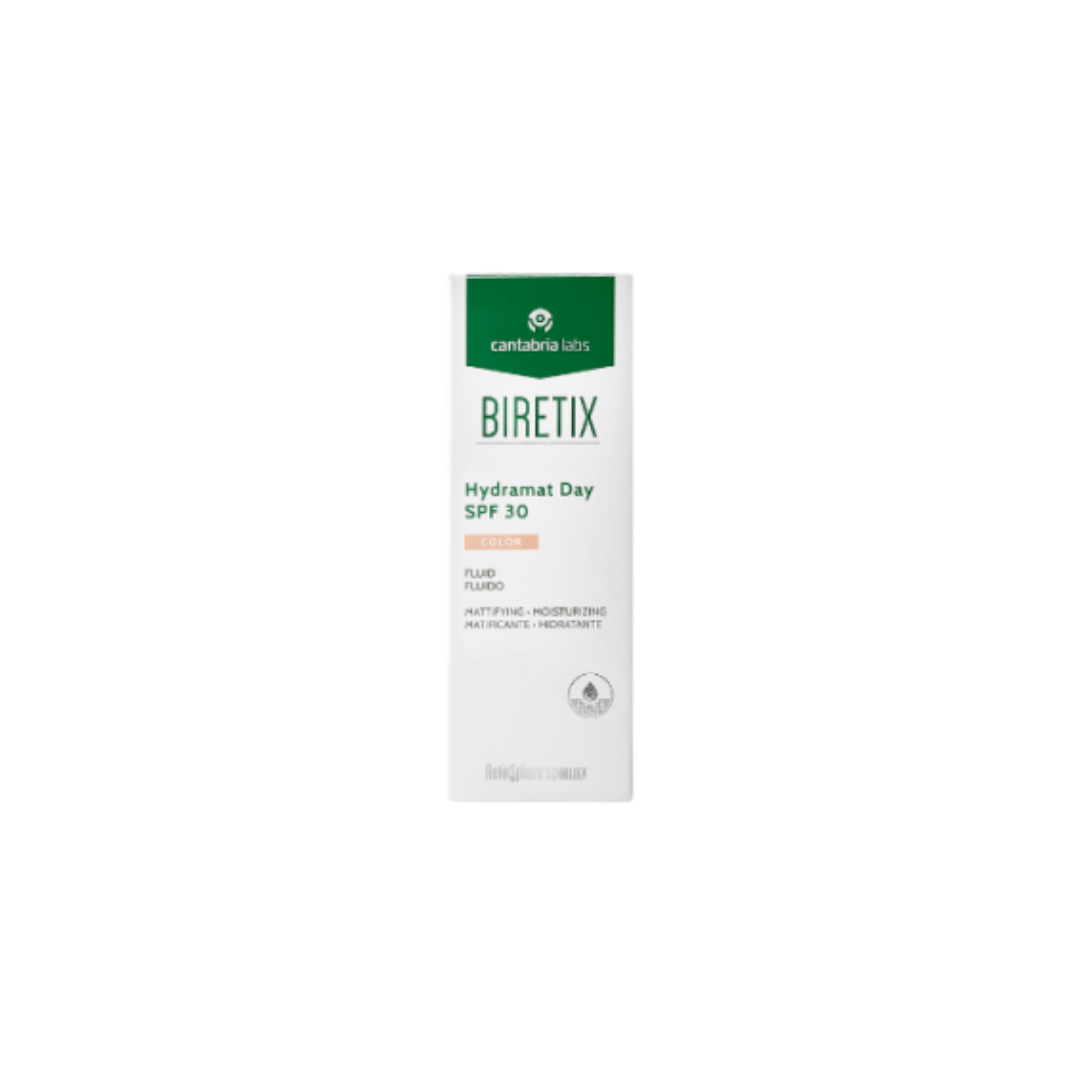 Kremas riebiai odai su spalva HYDRAMAT DAY SPF30 | BIRETIX | MISIJA ODA