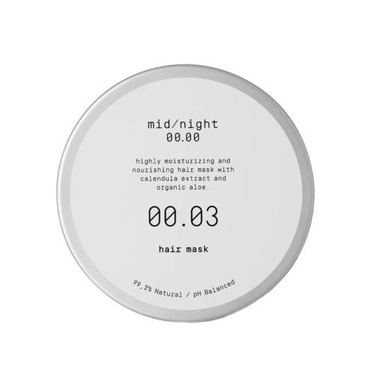 midnight 00.00 Atkuriamoji plaukų kaukė 00.03 | HAIR MASK 00.03 | MISIJA ODA
