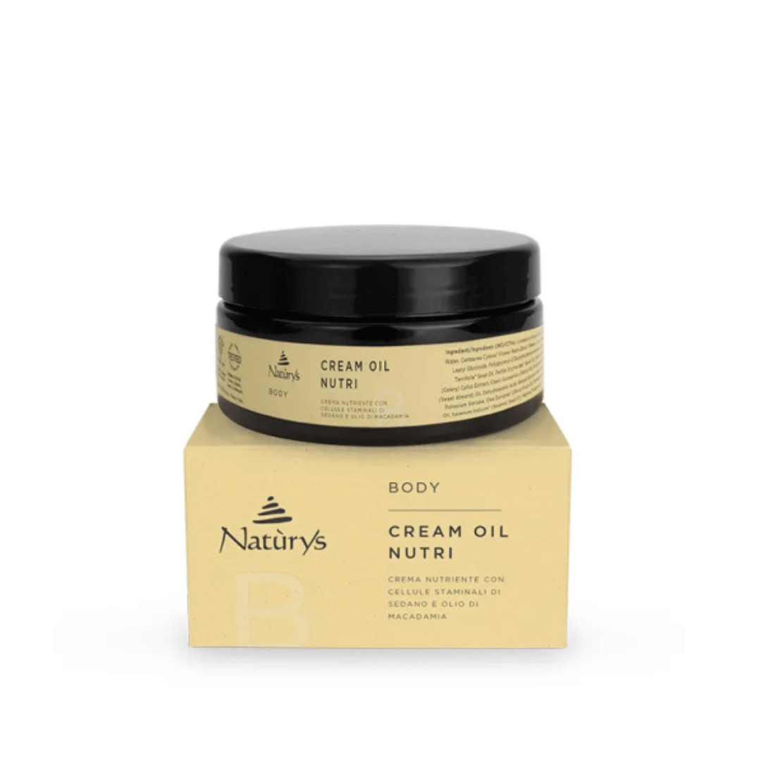 Natūralus kūno kremas CREAM OIL NUTRI | NATURYS | MISIJA ODA

