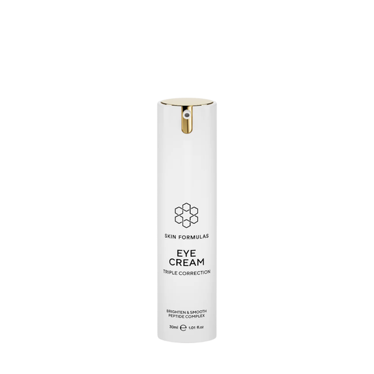 Paakių kremas nuo raukšlių ir tamsių ratilų EYE CREAM TRIPLE CORRECTION | Skin Formulas | MISIJA ODA