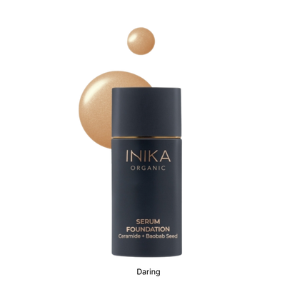 Seruminis makiažo pagrindas SERUM FOUNDATION | Daring | Inika Organic | MISIJA ODA