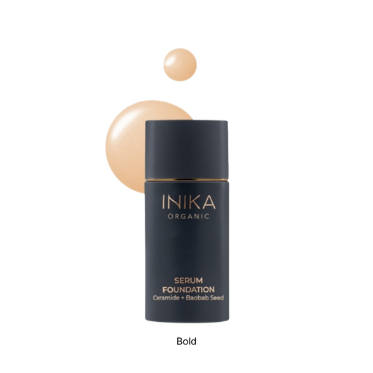 Seruminis makiažo pagrindas SERUM FOUNDATION | Bold | Inika Organic | MISIJA ODA
